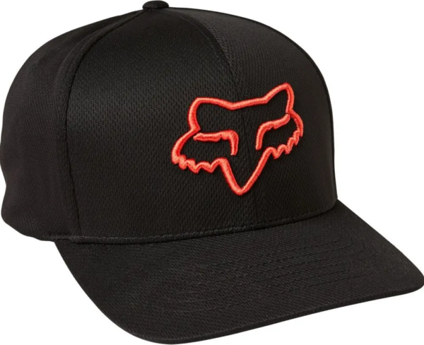 LITHOTYPE FLEXFIT 2.0 HAT | BLACK/RED