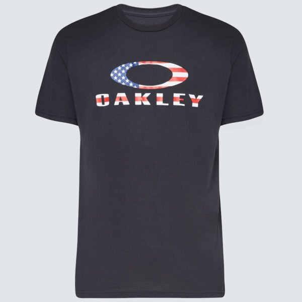 O BARK TEE | BLACK/AMERICAN FLAG