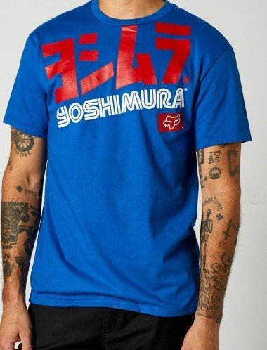 YOSHIMURA OVERSIZED SS TEE [ROY BLU]